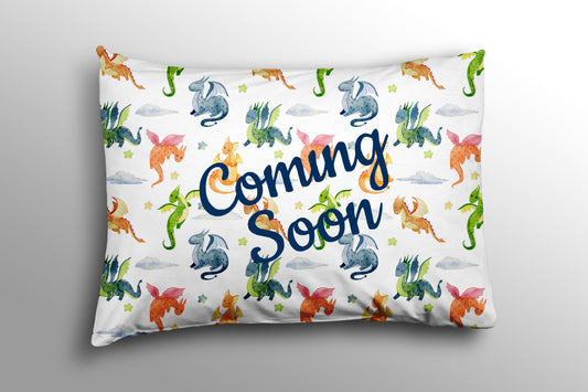 Watercolour Dragons Pillowcase